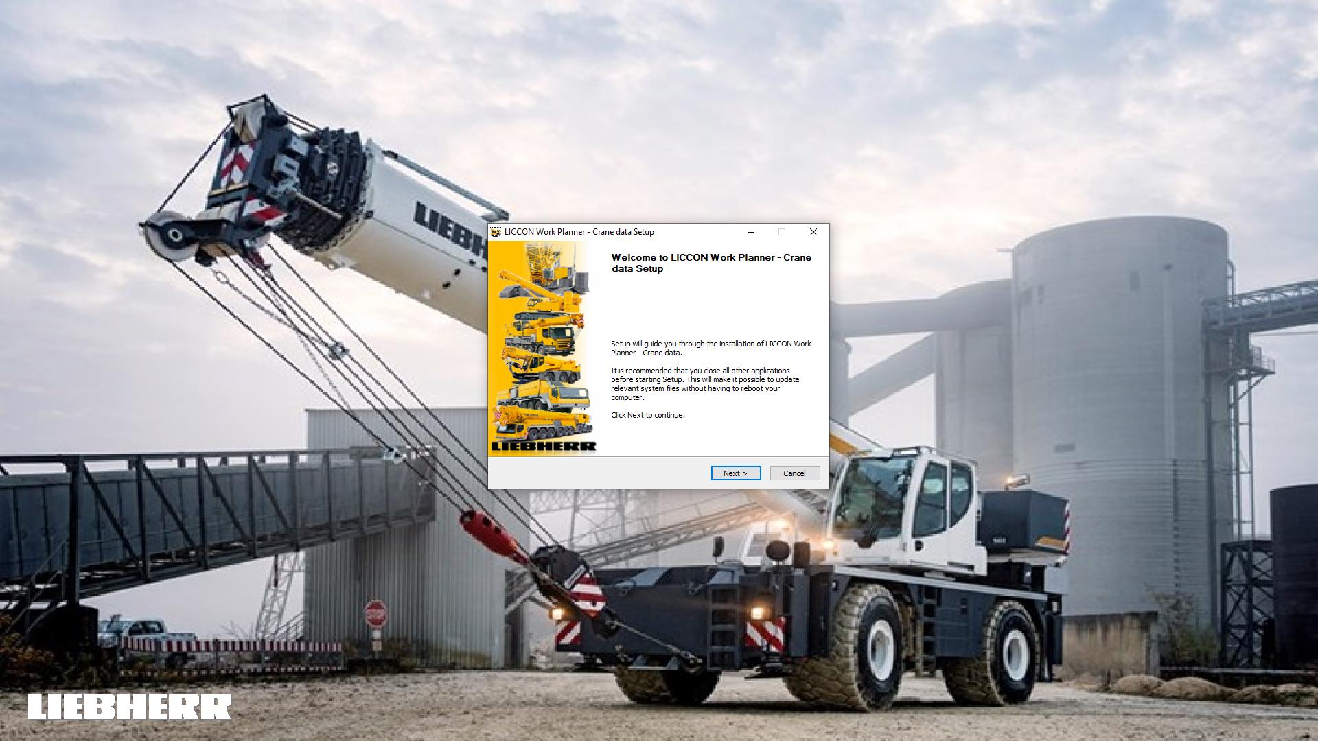 How To Fix Error Liebherr LICCON Universal Work Planner V6.19 LRT 1100 2.1 (1)