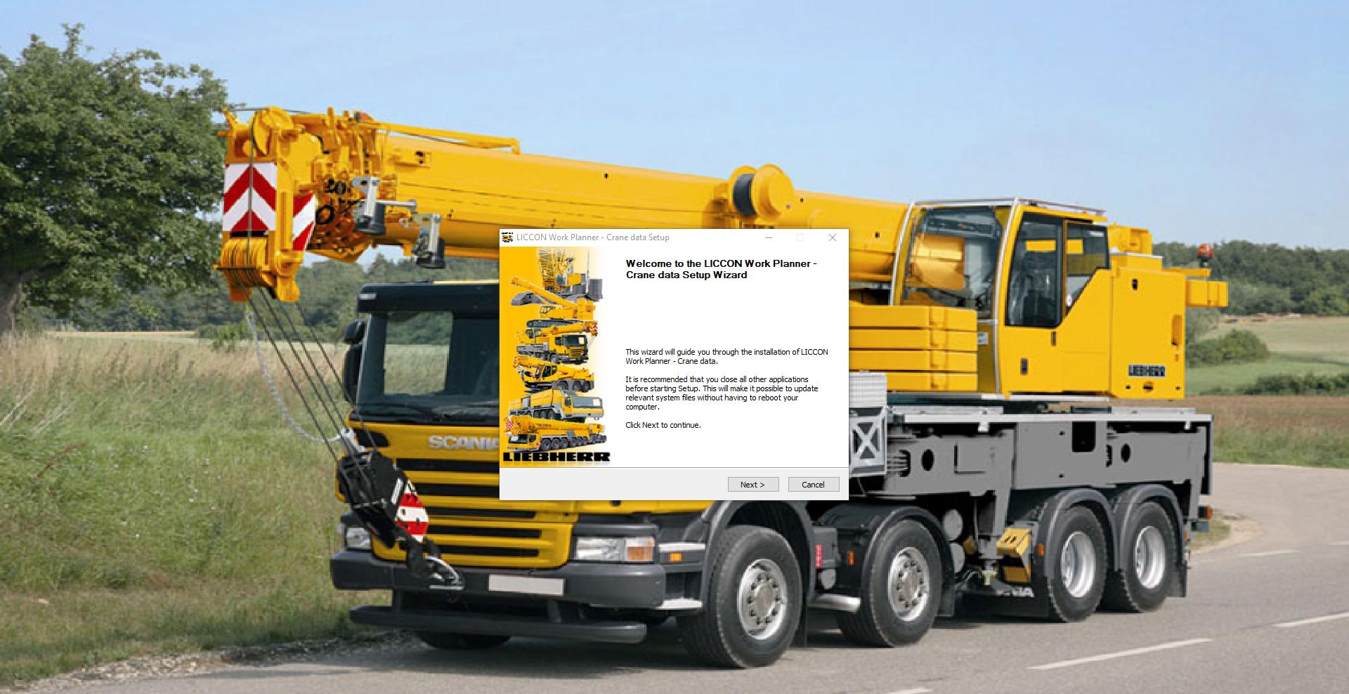 How To Fix Error Liebherr LICCON Universal Work Planner V6.19 LTF 1045 4.1 (1)