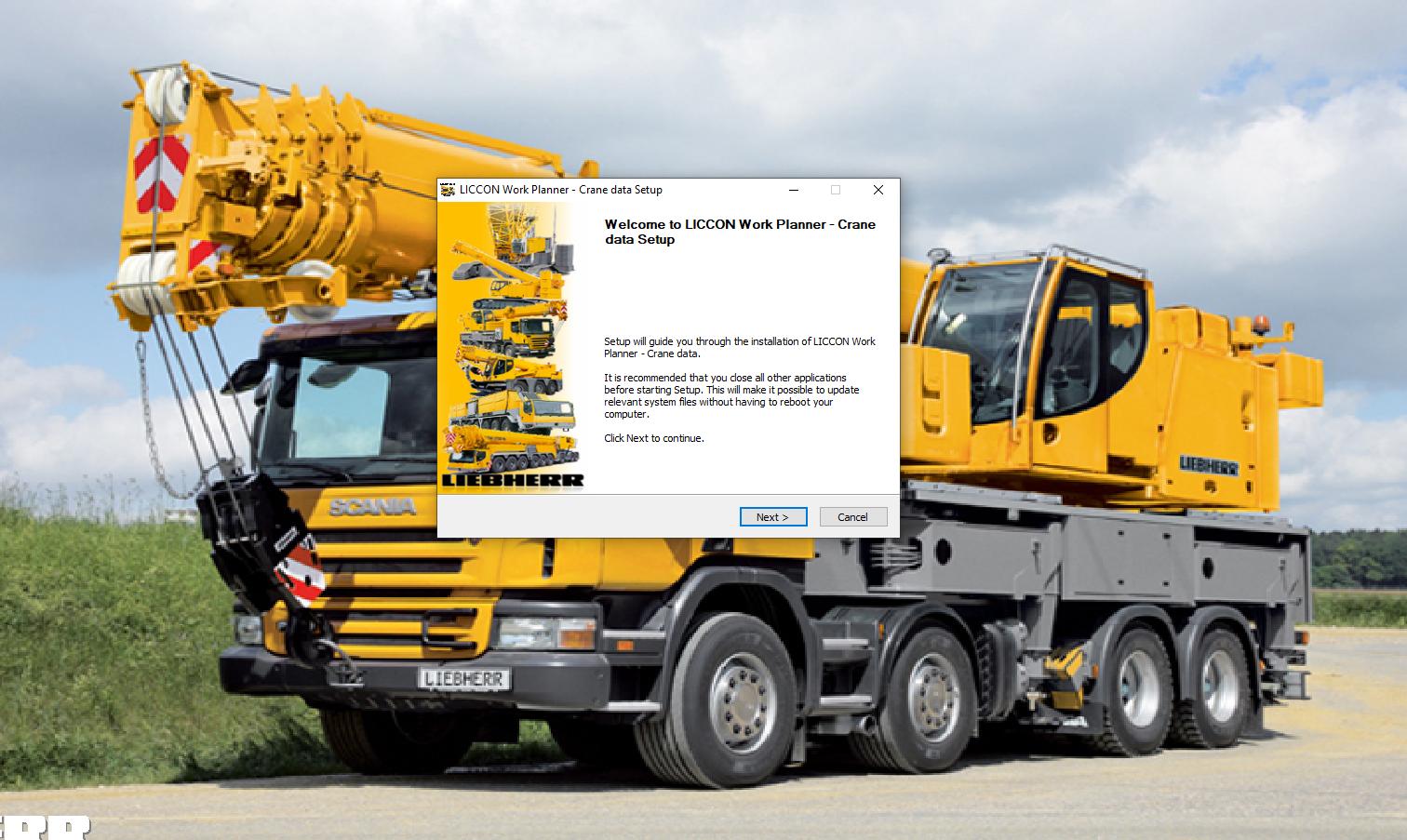How To Fix Error Liebherr LICCON Universal Work Planner V6.19 LTF 1060 4.1 (1)