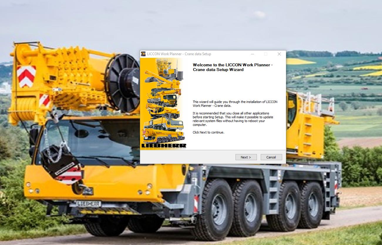 How To Fix Error Liebherr LICCON Universal Work Planner V6.19 LTM 1090 4.1 (2)