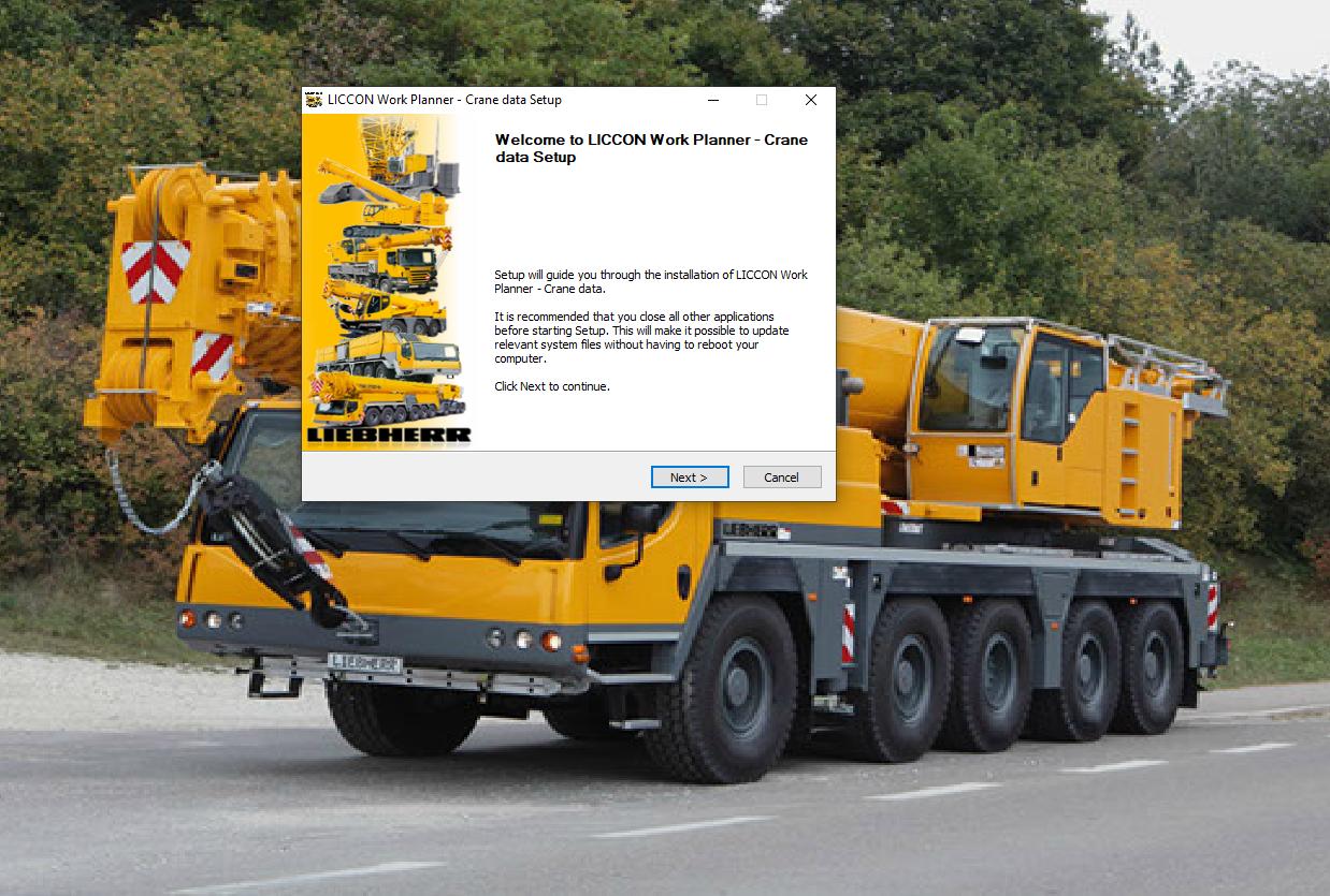 How To Fix Error Liebherr LICCON Universal Work Planner V6.19 LTM 1130 5.1 (1)