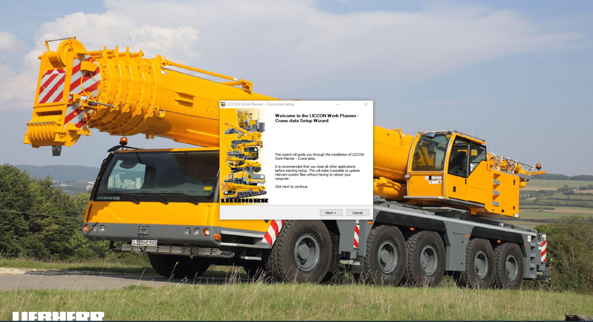 How To Fix Error Liebherr LICCON Universal Work Planner V6.19 LTM 1220 5.2 (2)