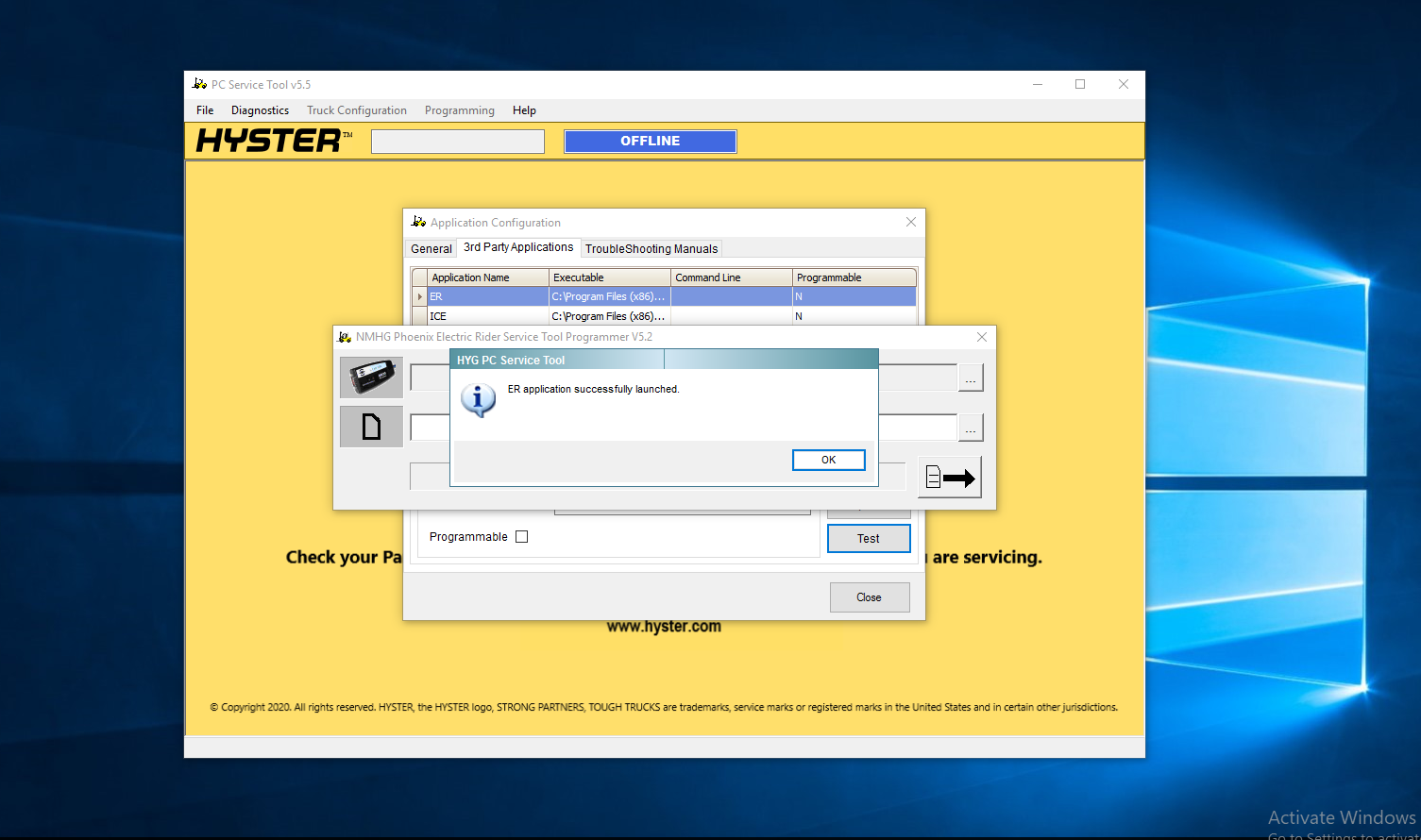 How To Fix Error NMHG V5.2 Phoenix Electric Rider Service Tool Programming Program (1)