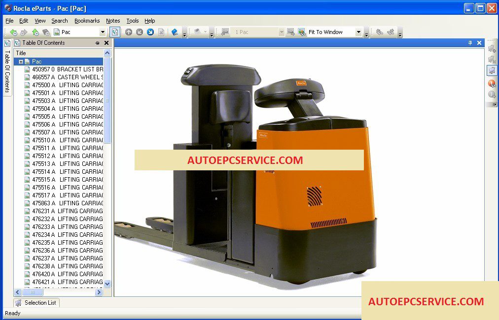 How To Fix Error Rocla Forklift eParts v5.4 (1)