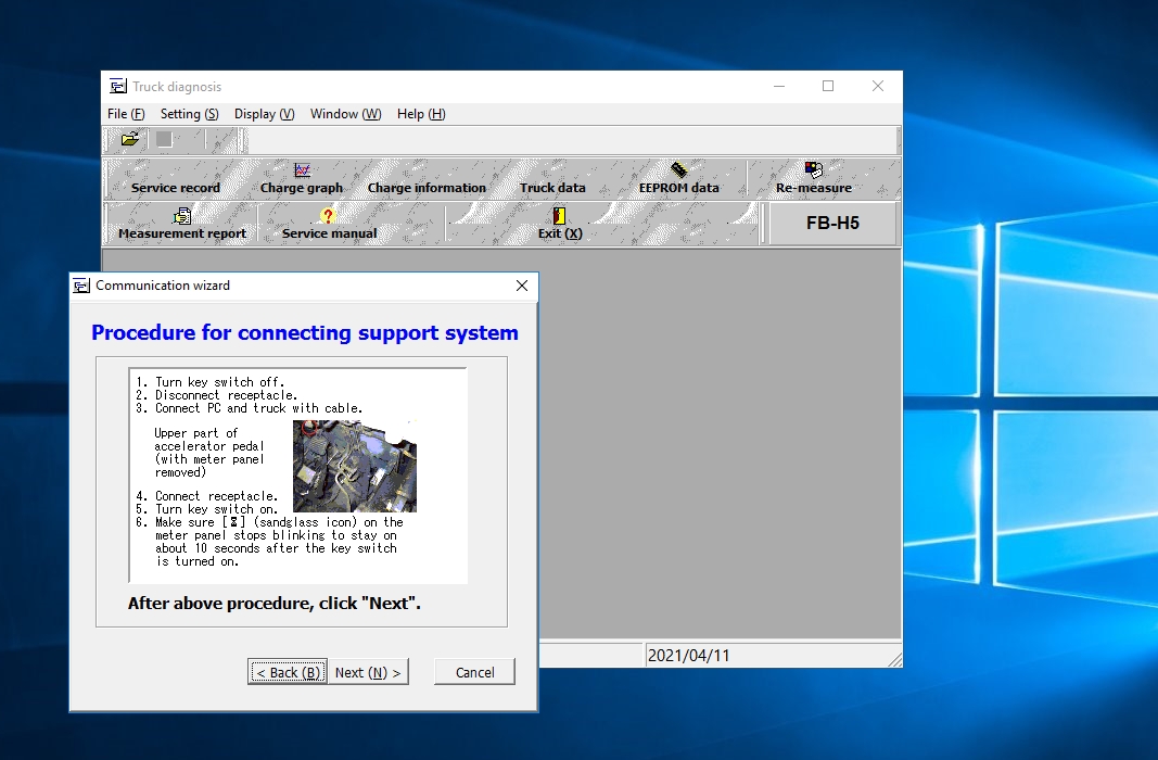 How To Fix Error TCM Forklift Truck 03.2006 Diagnostic Tools Software (2)