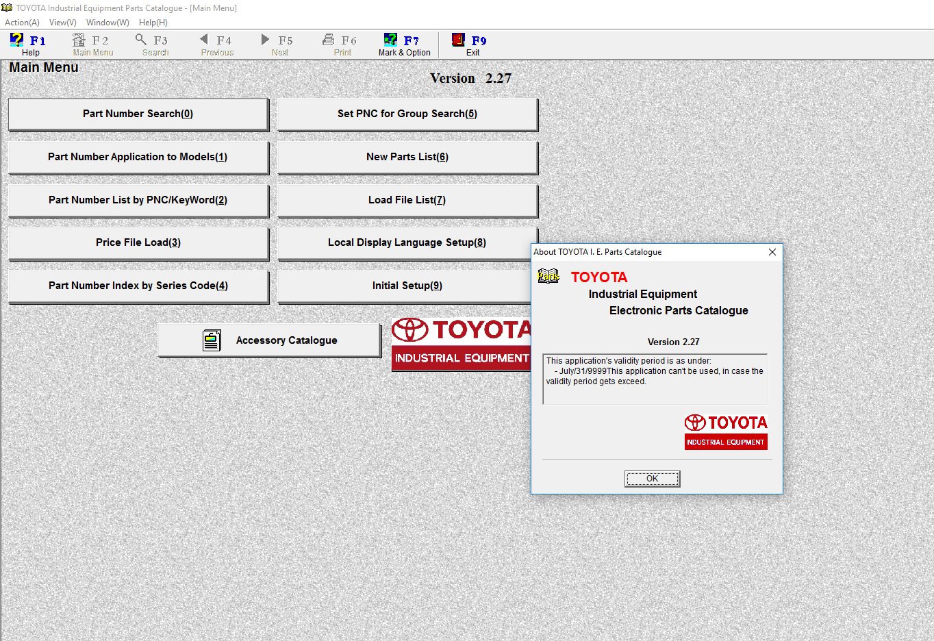 How To Fix Error Toyota Industrial Equipment EPC v2.27 09.2020 Setting Guide (1)