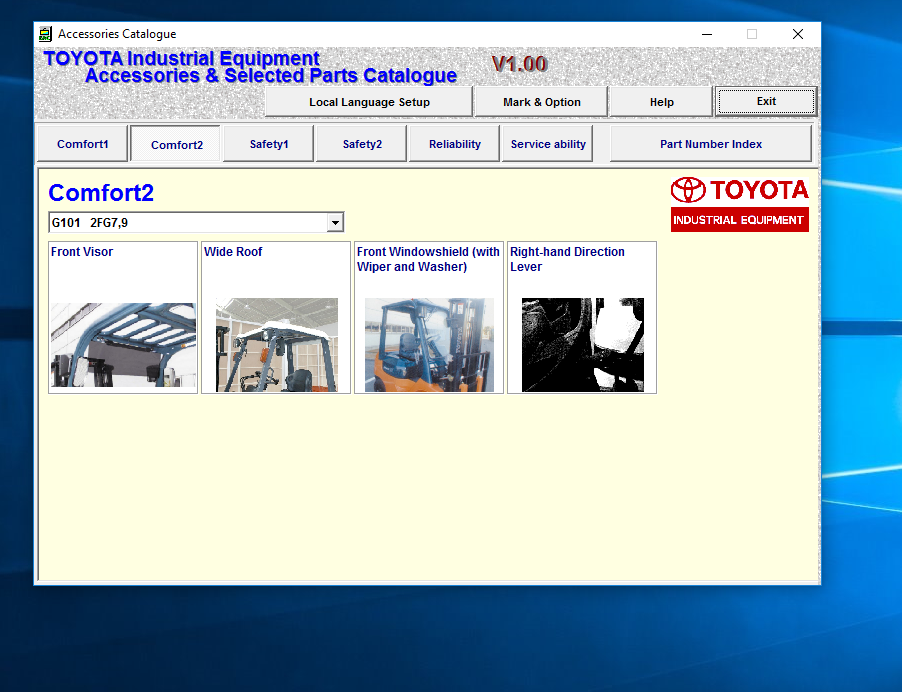 How To Fix Error Toyota Industrial Equipment EPC v2.27 09.2020 Setting Guide (2)