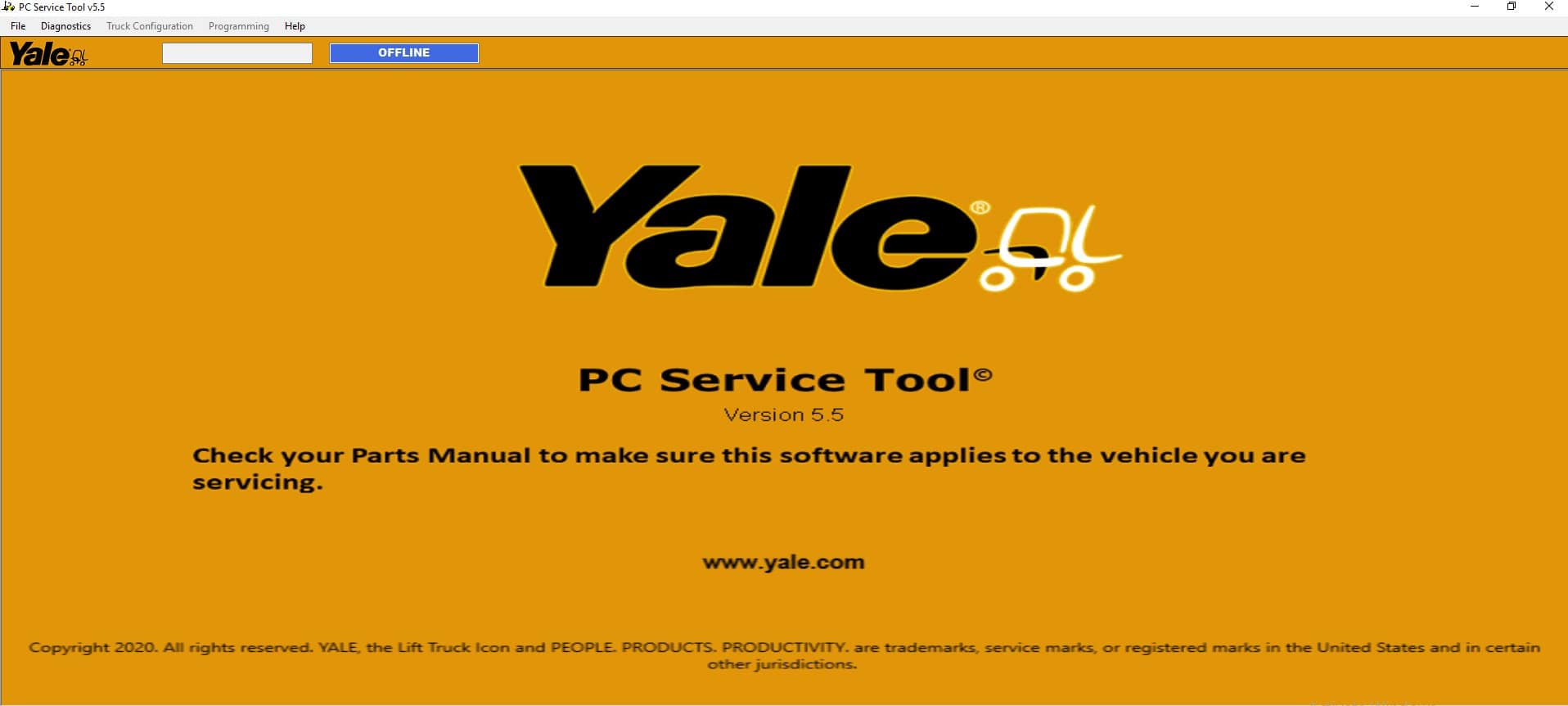 How To Fix Error Yale Forklift PCST V5.5 2025 Diagnostic Program (2)