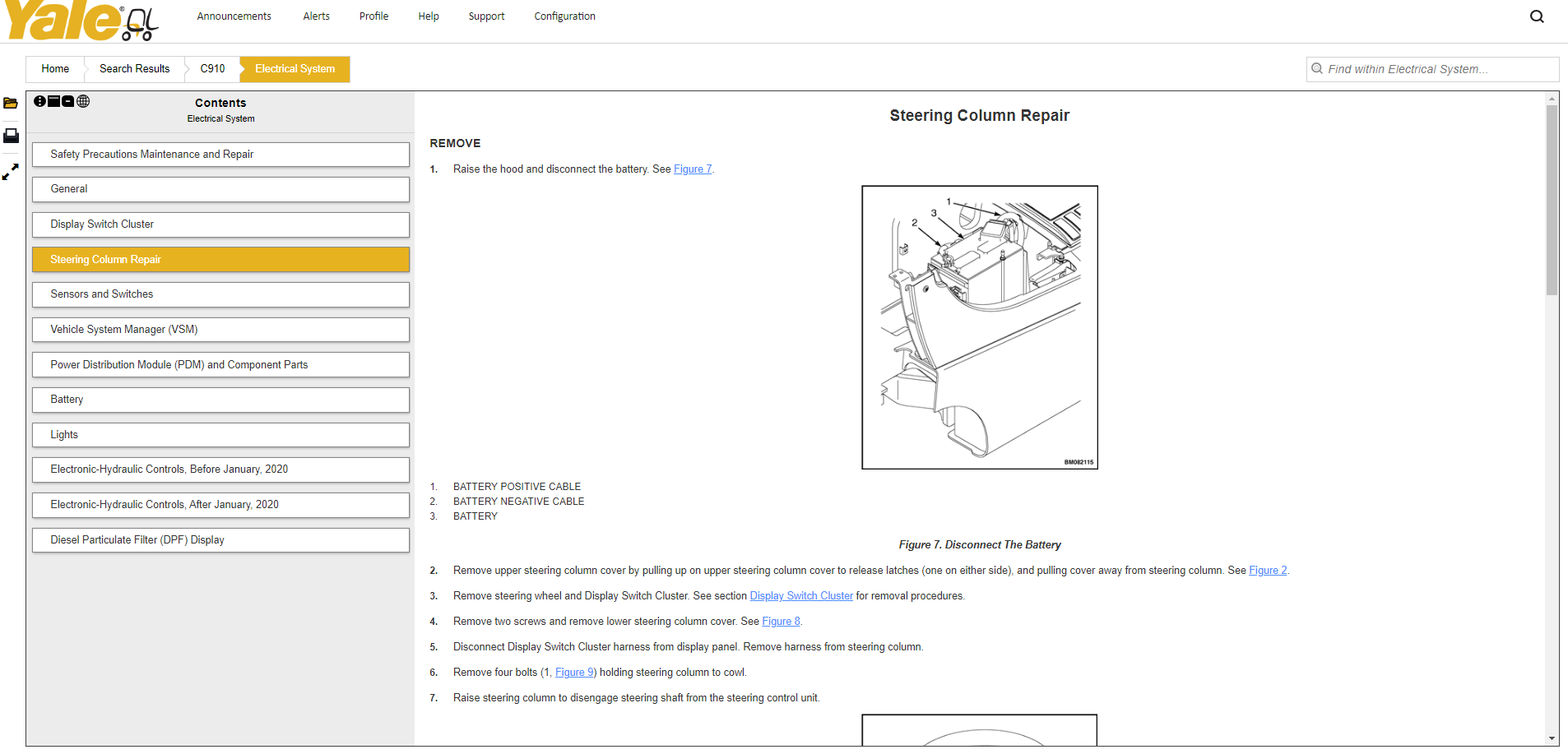 How To Fix Error Yale Service Diagram Troubleshooting Onesource Database 10.2023 UK Region (1)
