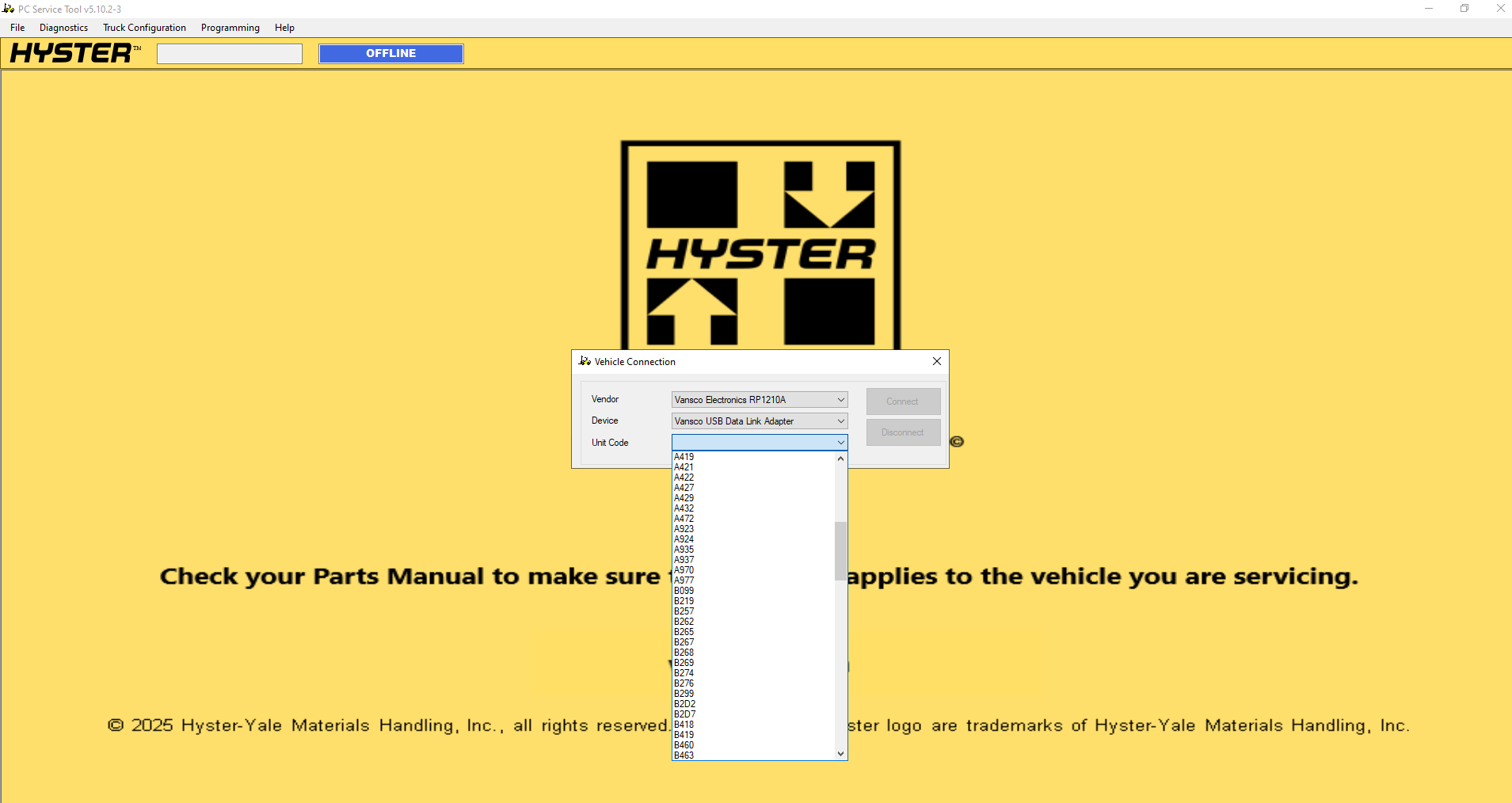 Hyster Forklift PCST v5.10.2 3 2026 PC Service Tool 3