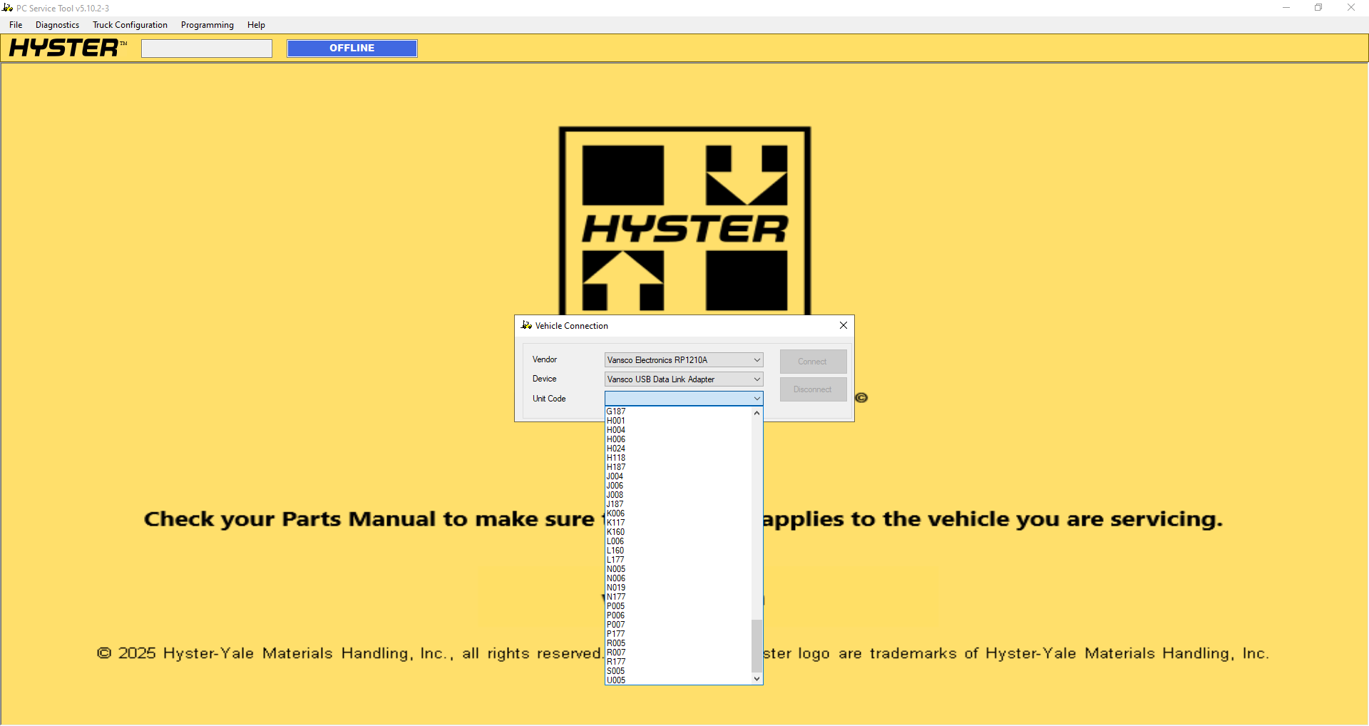 Hyster Forklift PCST v5.10.2 3 2026 PC Service Tool 6