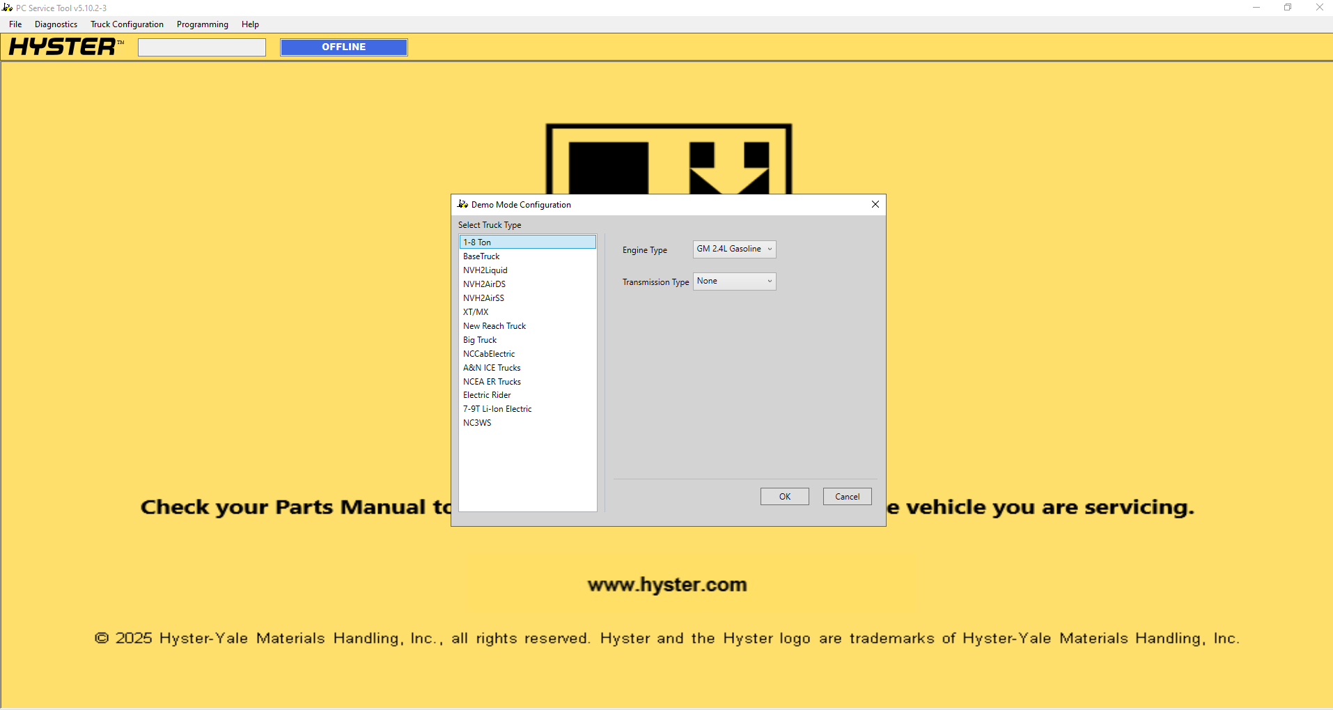 Hyster Forklift PCST v5.10.2 3 2026 PC Service Tool 7