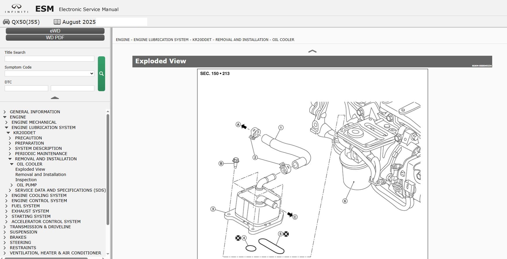 Infiniti QX50 J55 2020 August 2025 Service Manual Wiring Diagrams (2)