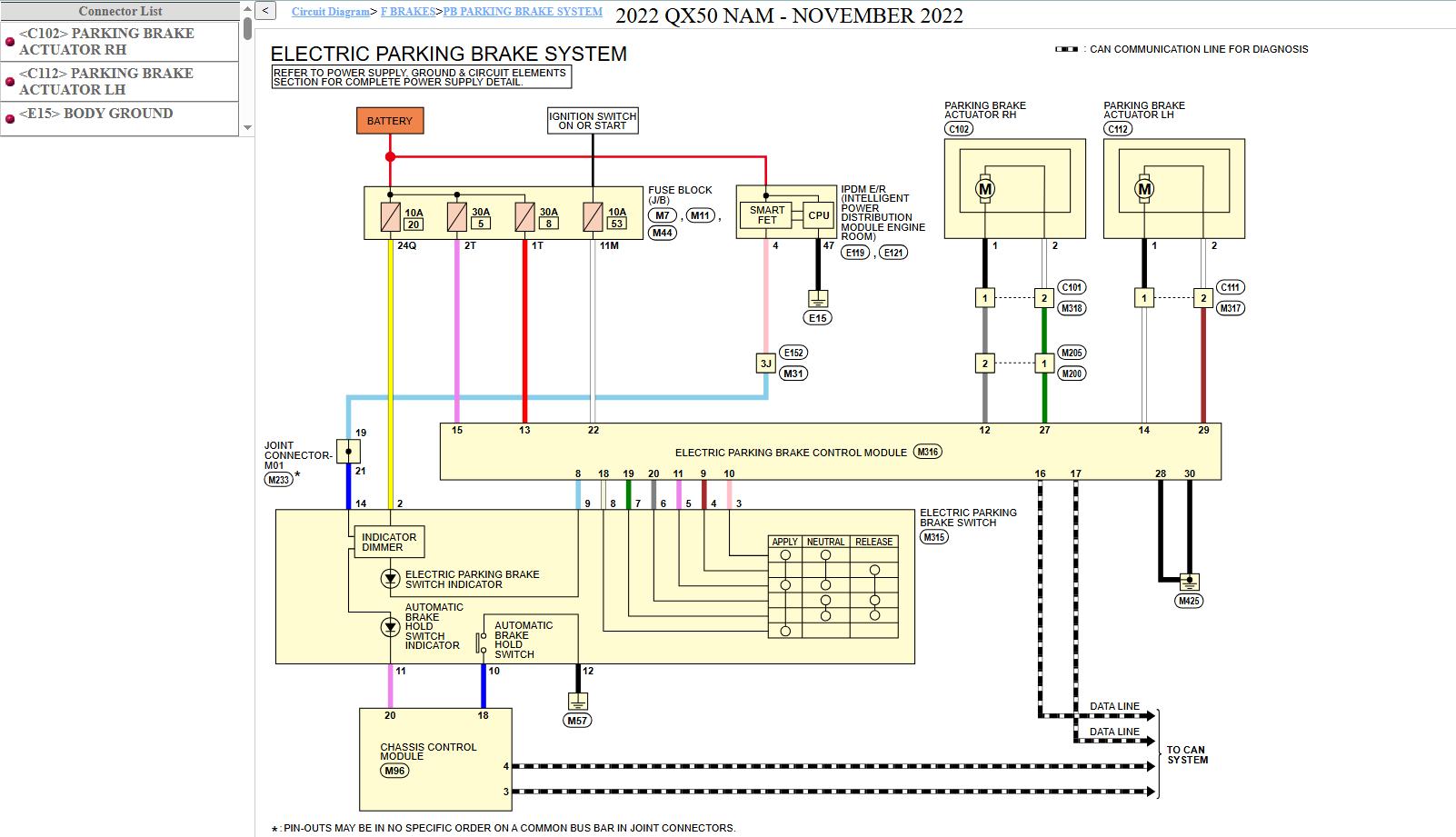 Infiniti QX50 J55 2022 August 2025 Service Manual Wiring Diagrams (3)