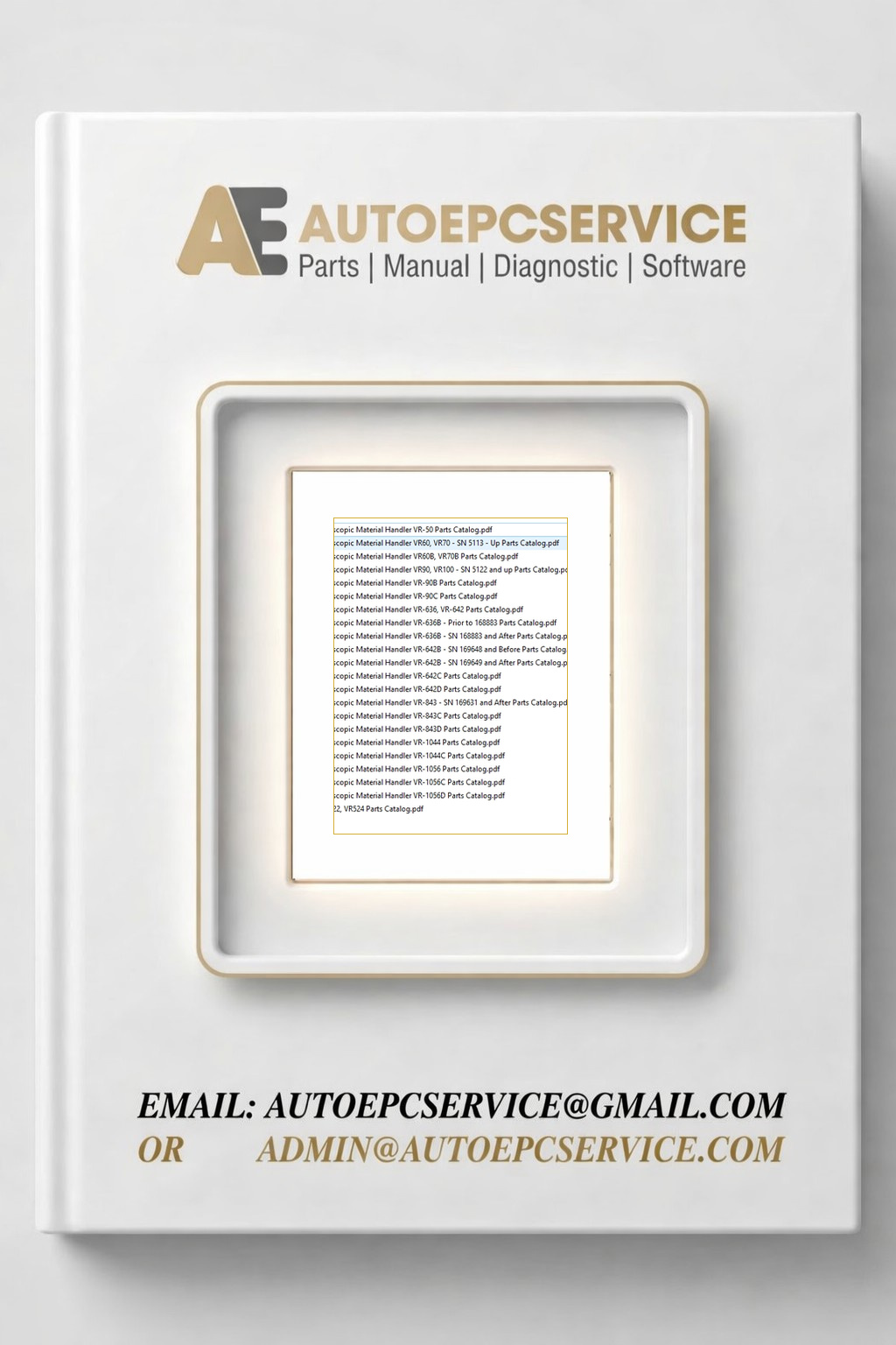 Ingersoll Rand Telescopic Material Handler Parts Catalog PDF 210 MB (1)