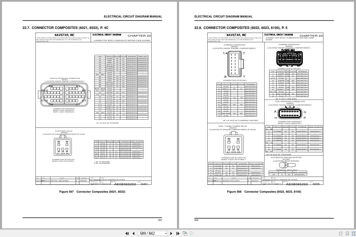 International School Bus IC Bus BE CE Series Electrical Diagrams 0000003601 2020 (3)
