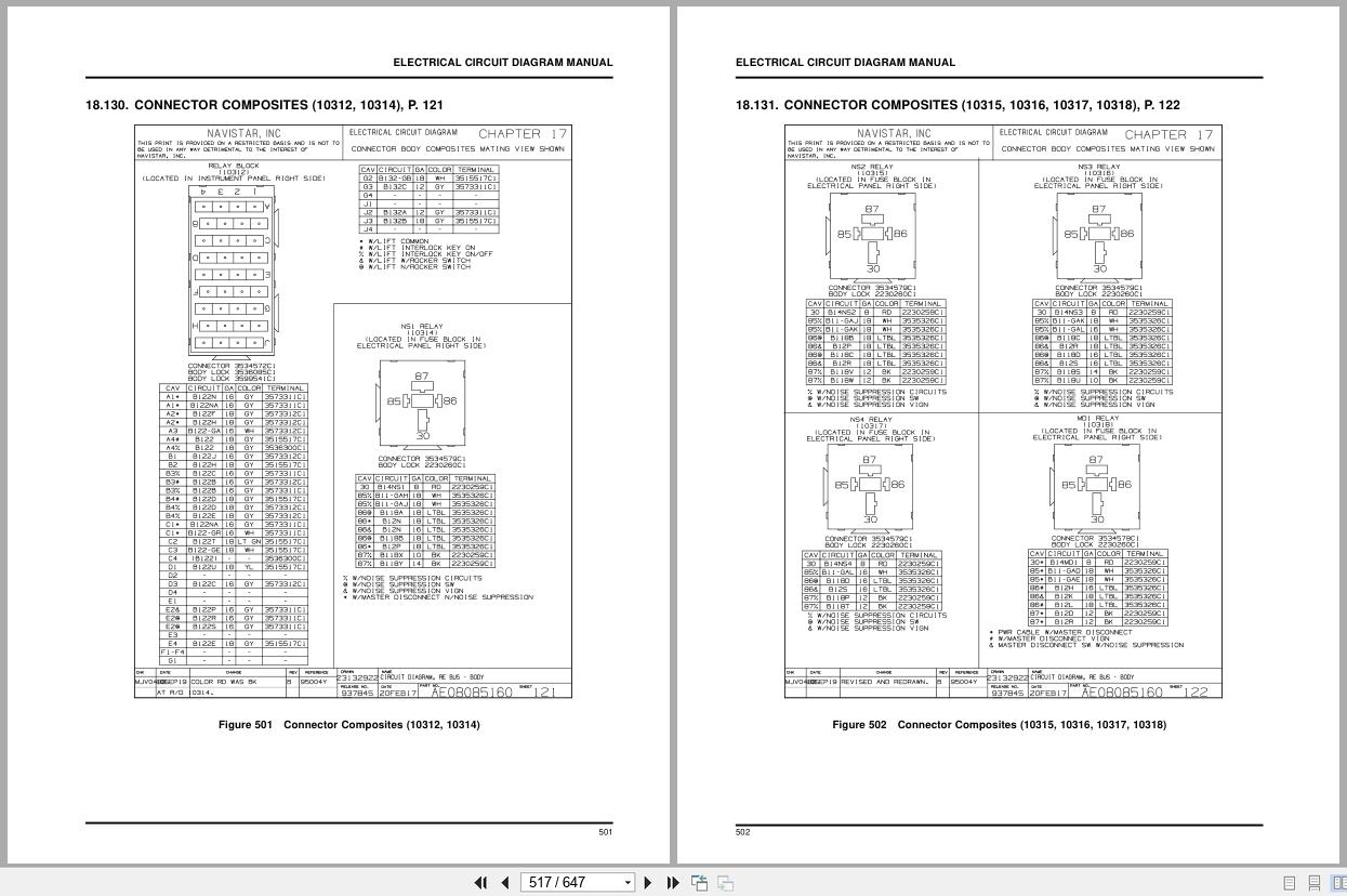International School Bus IC Bus RE Series Chassis Electrical Diagrams 0000019443 2019 (3)