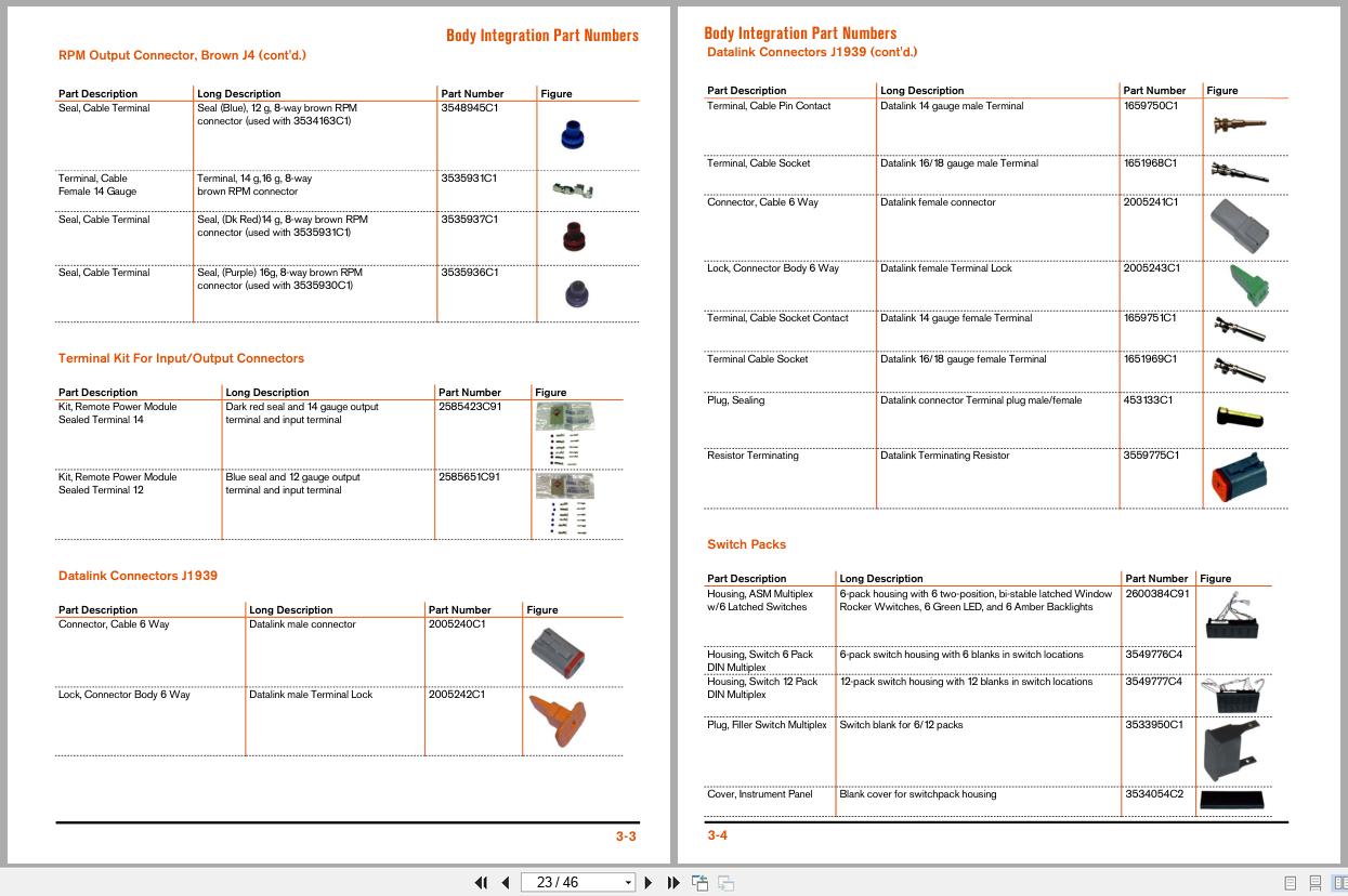 International Truck 2007 Diamond Logic Body Integration Quick Reference Guid (Parts) (2)