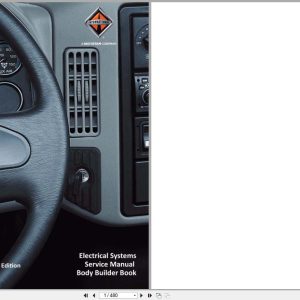 International Truck 3200 DuraStar WorkStar 8000 Electrical Body Builder Book S08323 2012 (1)