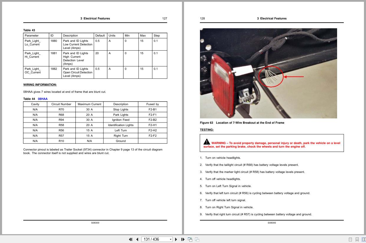 International Truck 3200 to 8600 Body Builder Electrical Data Book PBB 73000B 2005 (2)