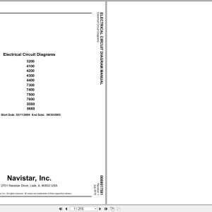 International Truck 3200 to 8600 Electrical Diagram 0000017581 2015 (1)