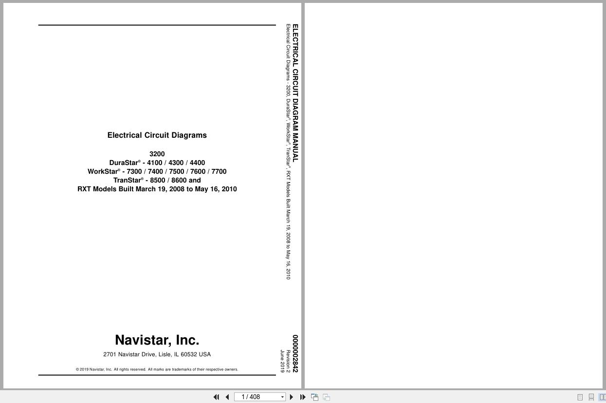 International Truck 3200 to RXT Electrical Diagram 0000002842 2019 (1)