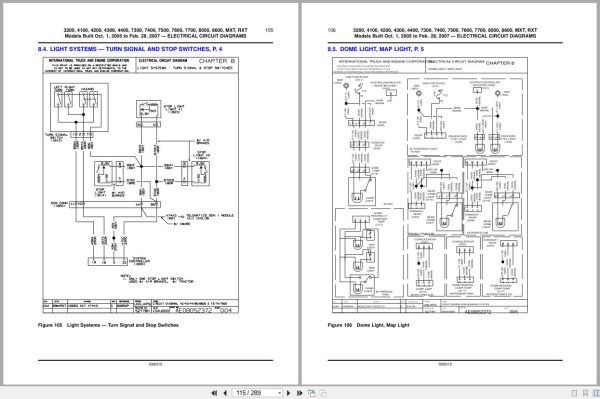 International Truck 3200 to RXT Electrical Diagram S08315 2009 International Truck 3200 To Rxt Electrical Diagram S08315 2009 (2)