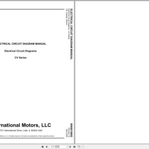 International Truck CV Series Electrical Diagram 0000019802 2025 (1)