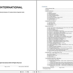 International Truck CV Vocational Series Electrical System Integration Guide 2024 (1)