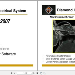 International Truck Changes For 2007 Diamond Logic Electrical System Manual QRF (1)