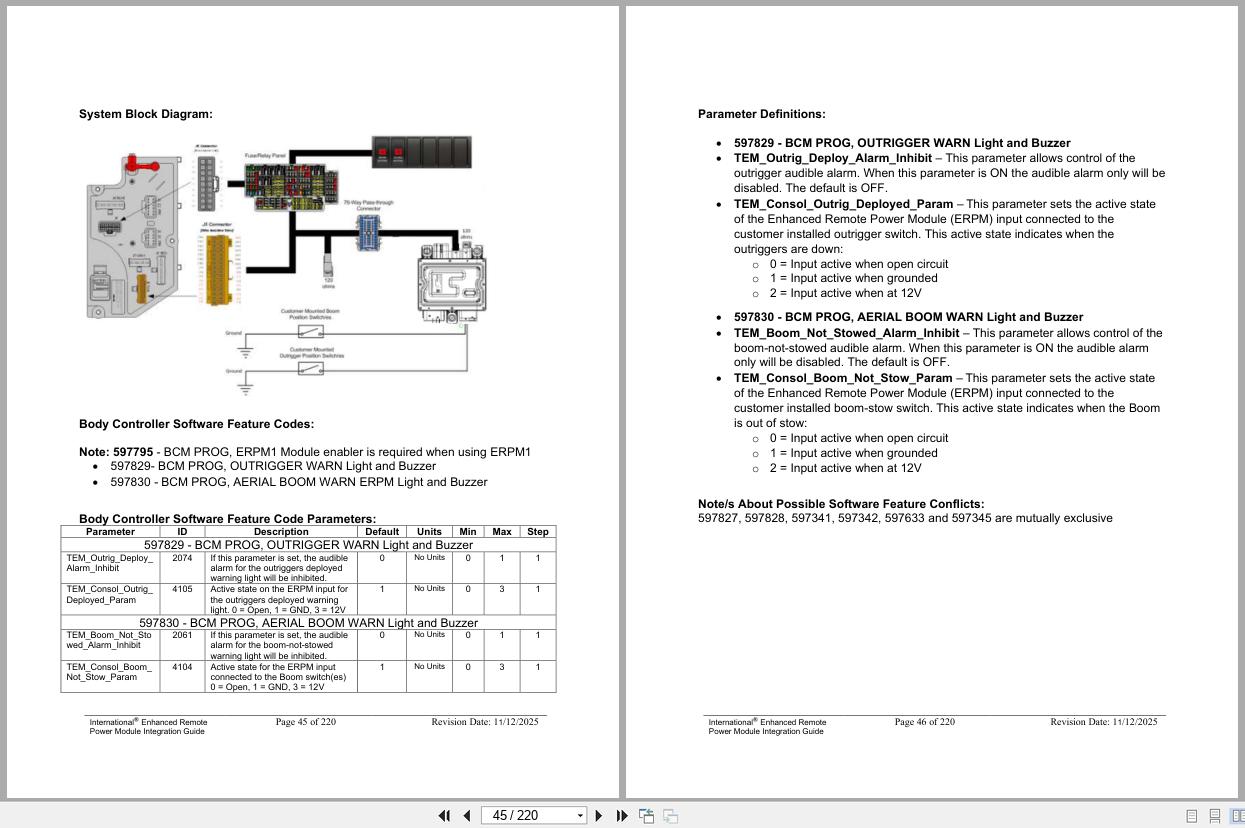 International Truck HV HX LT MV RH 2021 Enhanced Remote Power Module Integration Guide (2)