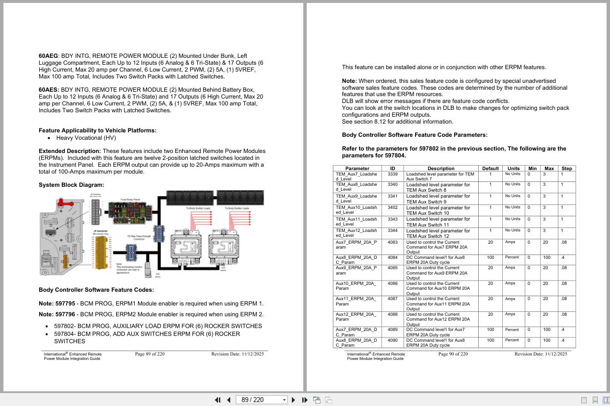 International Truck HV HX LT MV RH 2021 Enhanced Remote Power Module Integration Guide (3)