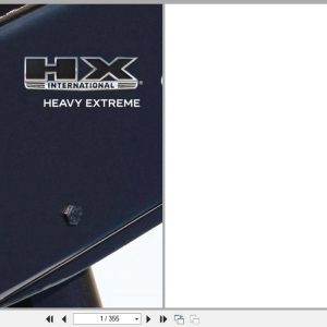International Truck HX Series Heavy Extreme Body Builder Book PBB 47100 2024 (1)