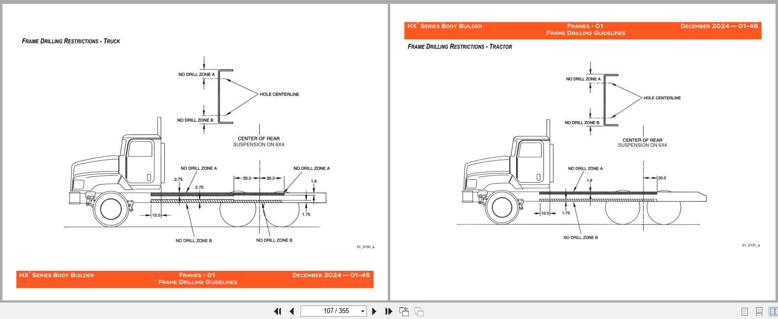 International Truck HX Series Heavy Extreme Body Builder Book PBB 47100 2024 (3)