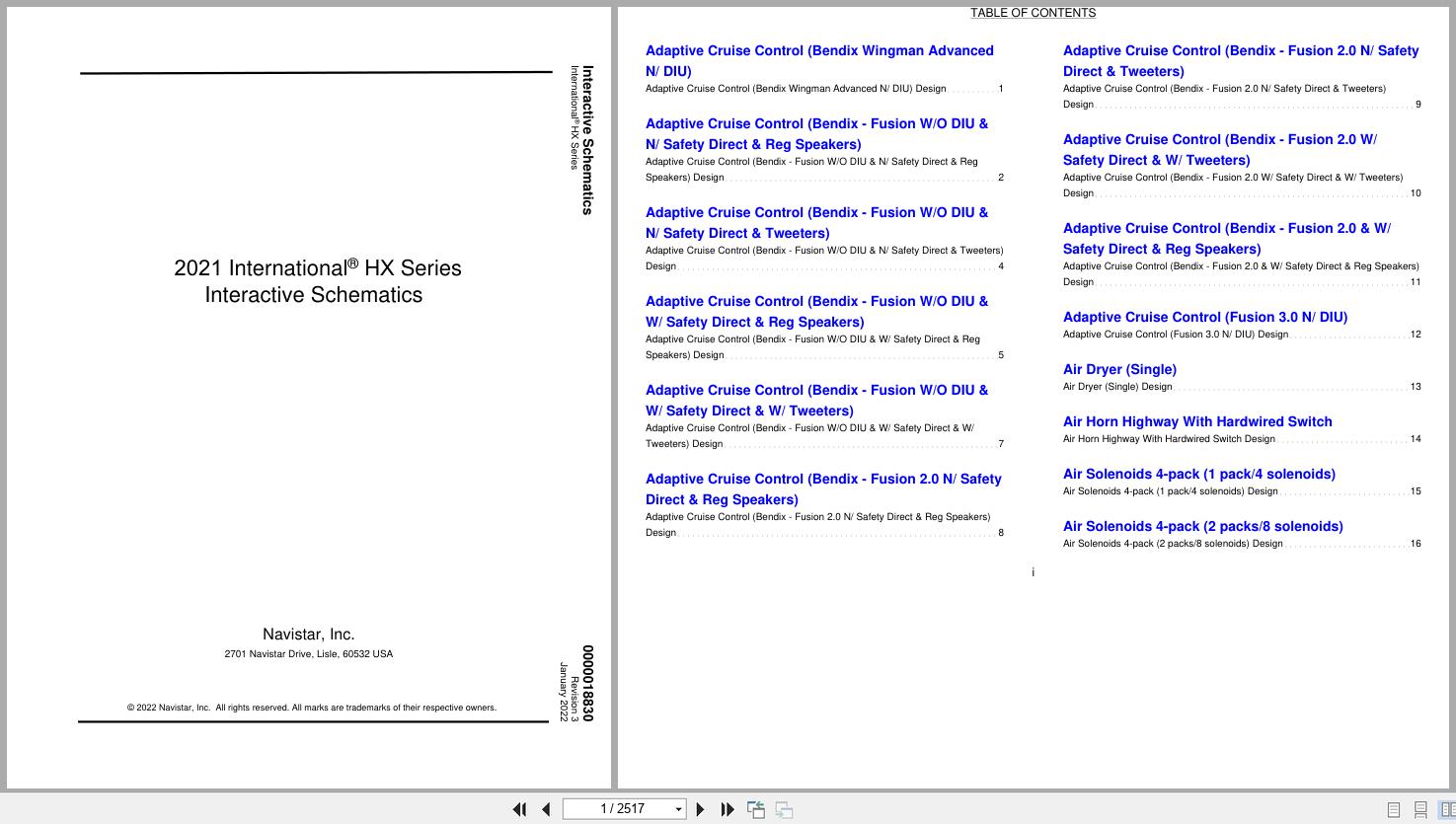 International Truck HX Series Interactive Schematics 0000018830 2022 (1)