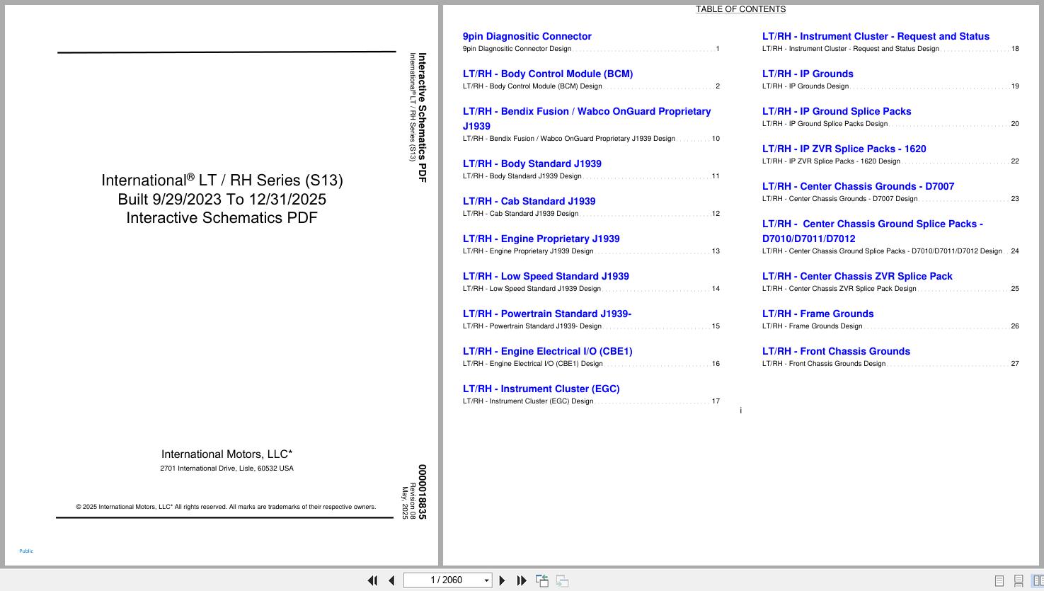International Truck LT RH Series (S13) Interactive Schematics 00000018835 2025 (1)