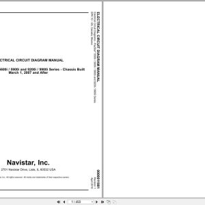 International Truck PayStar 5500i to 9900i Series Electrical Diagram 0000011981 2015 (1)