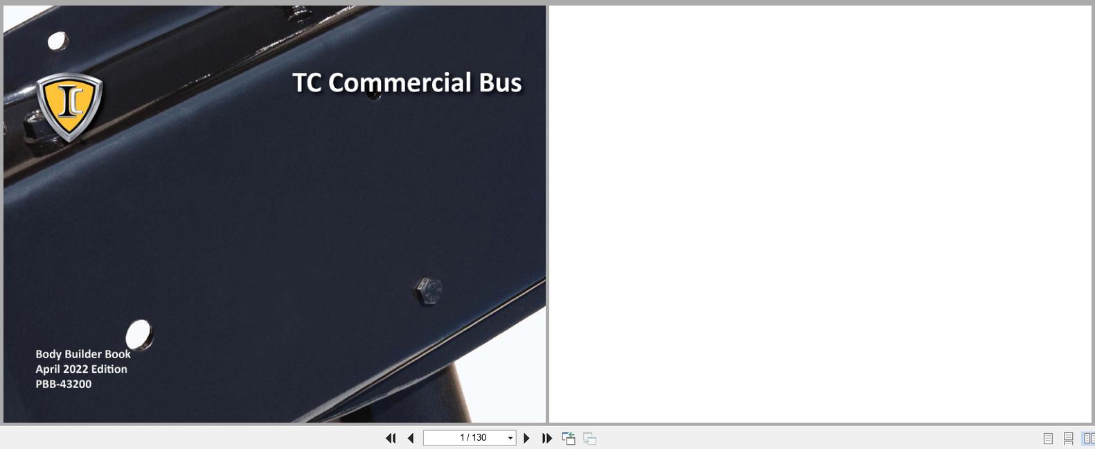 International Truck TC Commercial Bus Body Builder Book PBB 43200 2022 (1)