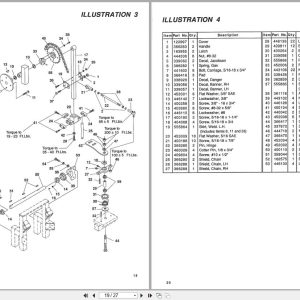 Jacobsen Aerator Aero King T1224 Operators Parts Manual 366273 1991 (3)