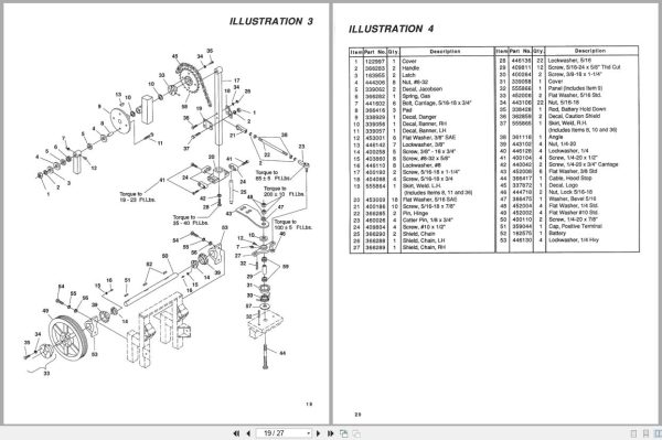 Jacobsen Aerator Aero King T1224 Operators Parts Manual 366273 1991 (3)