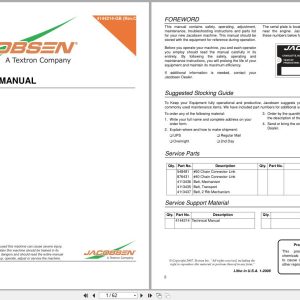 Jacobsen Aerator GA 24 58230 Technical Manual 4144214 GB 2008 (1)
