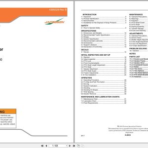 Jacobsen Aerator GA580 Technical Manual 4395529 B 2018 (1)