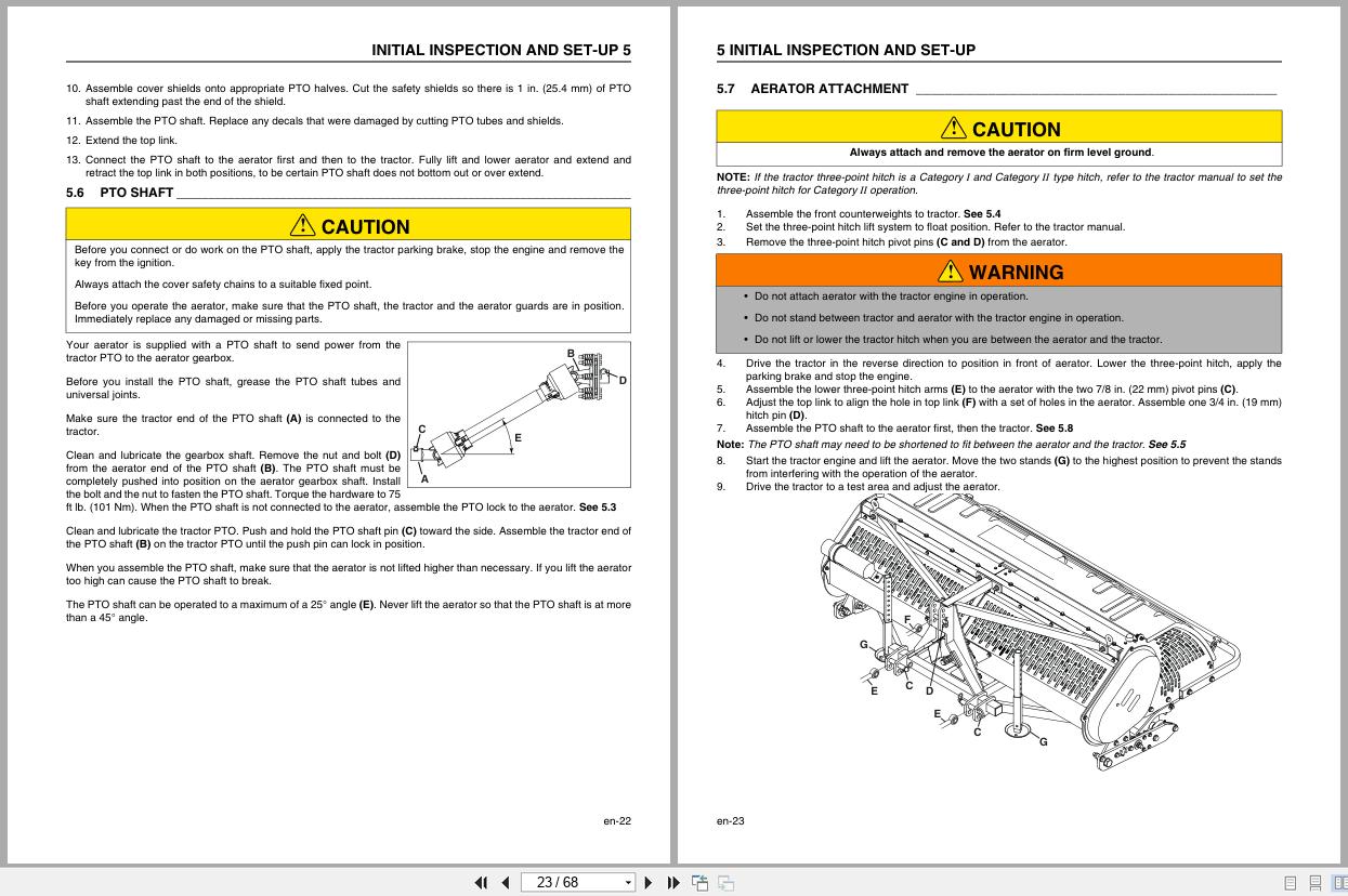 Jacobsen Aerator GA580 Technical Manual 4395529 B 2018 (2)