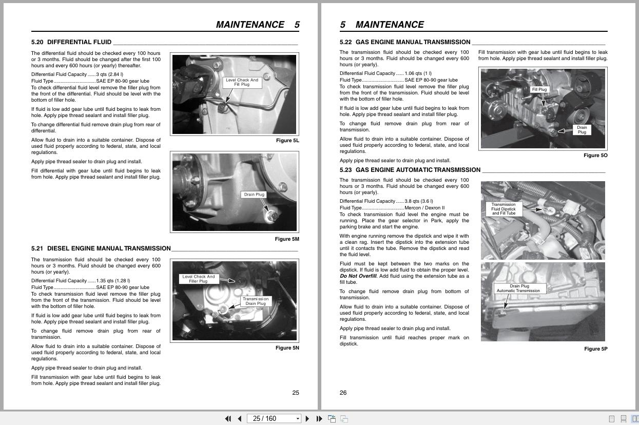 Jacobsen Cushman Utility Vehicle Haulster Parts Maintenance Manual 4241726 B 2013 (2)