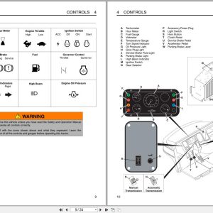 Jacobsen Cushman Utility Vehicle Haulster Safety Operation Manual 4175882 A 2009 (2)
