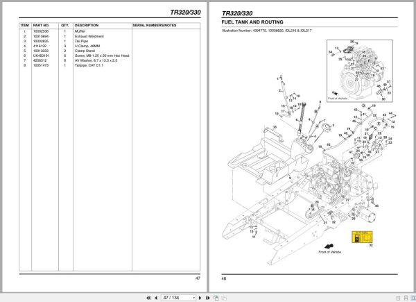 Jacobsen Cylinder Trim Mower Tr320 Parts Manual 10043754 B 2024 (2)