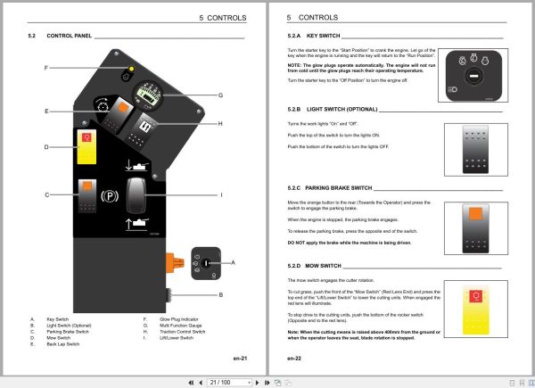Jacobsen Cylinder Trim Mower TR320 Safety Operation Maintenance Manual 677802-A-GB 2018 Jacobsen Cylinder Trim Mower Tr320 Safety Operation Maintenance Manual 677802 A Gb 2018 (2)