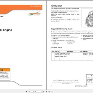 Jacobsen Engine V2403 M DI E3B Parts Manual 4273093 A 2013 (1)