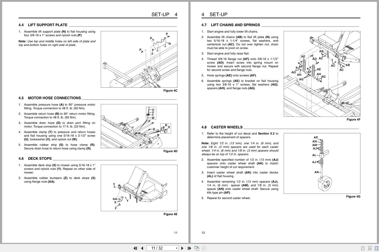 Jacobsen Fail Mower TurfCat 600 Series Accessory Parts Manual 4246491 (2)