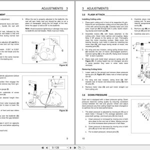 Jacobsen Fairway Mower Lf 128 Parts Maintenance Manual 2811251 1999 (2)